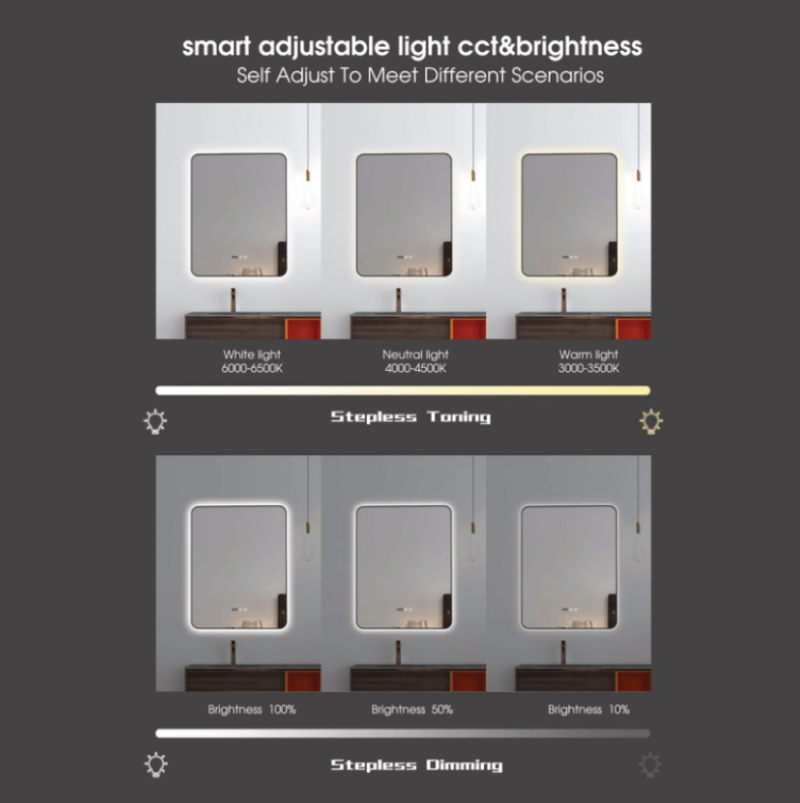 Shadow Miroir LED 48"